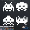 80's Video Game Space Invaders Car Decal