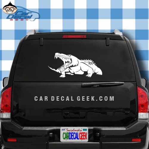 Awesome Crocodile Alligator Reptile Car Decal Awesome Crocodile Alligator Reptile Car Decal