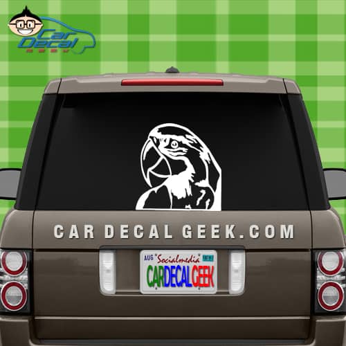 Parrot Macaw Car Decal Sticker