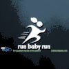 Run Baby Run Car Window Decal Sticker