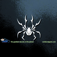 Tribal Spider Car Decal Sticker Graphic