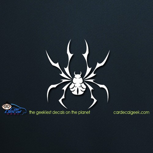 Tribal Spider Car Decal Sticker Graphic