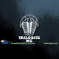 Trilobite Me Car Window Decal Sticker Graphic