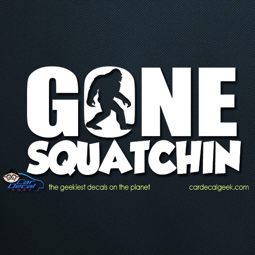 Gone Squatchin Decal Sticker