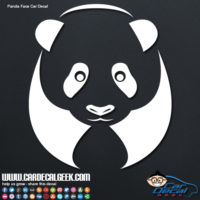 Panda Car Decal Sticker