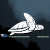 Sea Turtle Swimming Car Sticker Decal