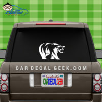 Tribal Bear Car Window Decal Sticker Graphic