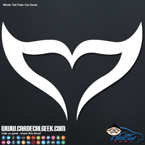 Whale Tail Fluke Car Decal Sticker Graphic