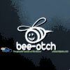 Beeotch Car Decal