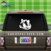 Grizzly Bear Car Window Decal Sticker Graphic