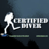 Certified Scuba Diver Car Decal