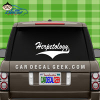 Herpetology Car Window Decal Sticker