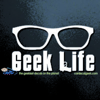 Geek Life Car Window Decal