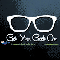 Get Your Geek On Car Decal