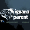 Iguana Parent Car Decal