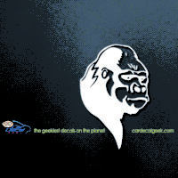 Gorilla Car Window Decal Sticker