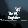 chihuahua dogfather car decal
