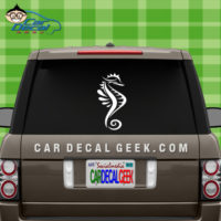 seahorse car window decal sticker graphic