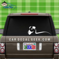 Terrier Dog Car Window Decal Sticker