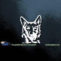 German Shepard Decal