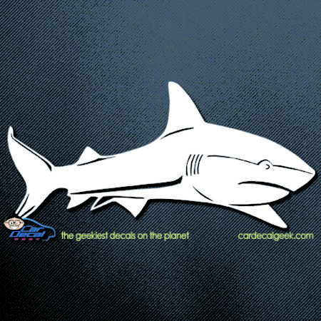Great White Shark Vinyl Car Window Decal Sticker | Wildlife Decals