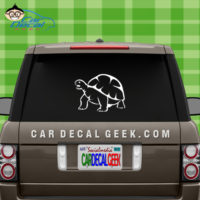 Tortoise Car Window Decal