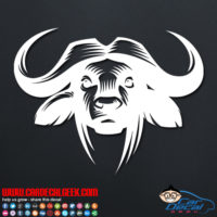 Buffalo Head Decal