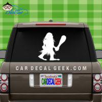 Caveman Car Window Decal