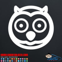 Cute Owl Decal