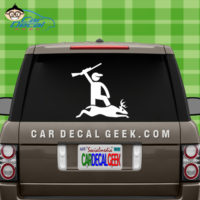 Deer Hunter Vinyl Car a Decal Sticker