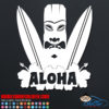 Hawaii Aloha Surfboard Decal