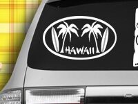 Hawaii Decals & Stickers