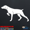 Hunting Pointer Dog Decal