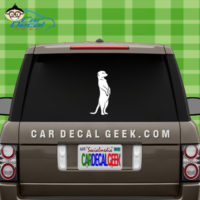 Meerkat Car Window Decal