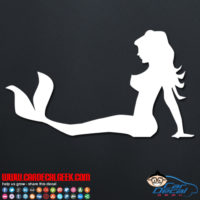 Pretty Mermaid Car Sticker