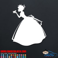 Princess Kissing Frog Decal