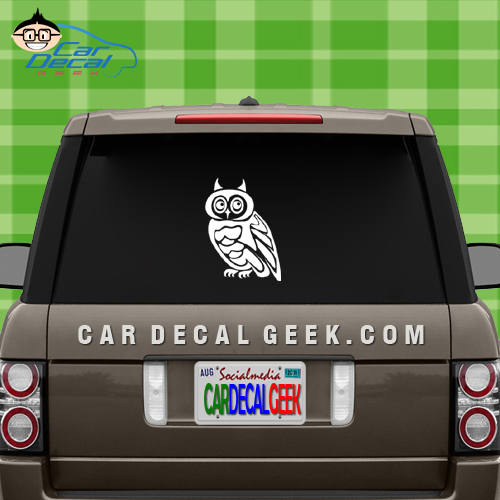Wise Owl Car Truck Decal Sticker