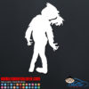 Zombie Girl Car Decal