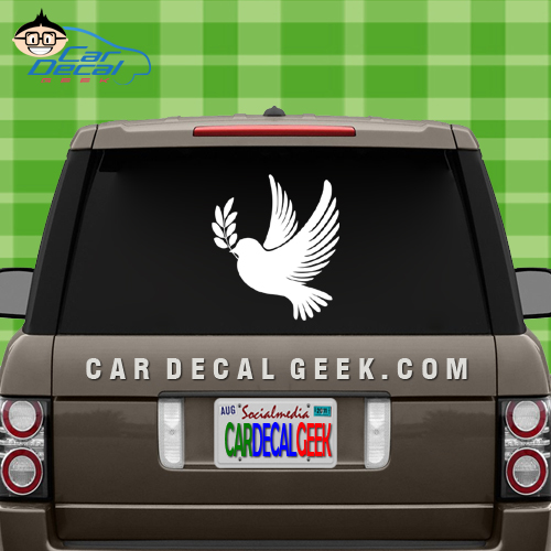Dove Peace Bird Car Windwo Decal Sticker
