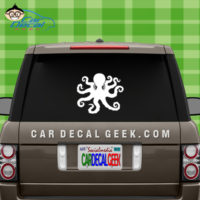Octopus Car Window Decal Sticker