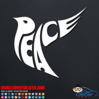 Peace Dove Decal