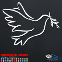 Peace Dove Love Decal