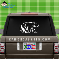 Polar Bear Car Window Decal Sticker