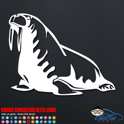 Walrus Decal Sticker