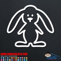 Bunny Rabbit Decal Sticker