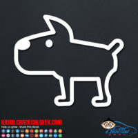 Cute Doggy Decal Sticker