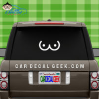 Boobs Car Window Decal Sticker