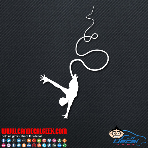 Bungee Jumping Decal