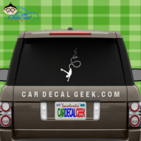 Bungee Jumping Window Sticker Decal