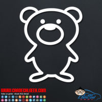 Cute Teddy Bear Decal Sticker